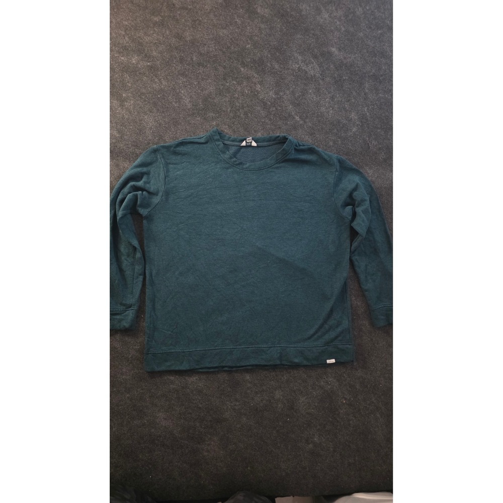Orvis Classic Collection Mens XL Teal Heathered Crewneck Sweatshirt Pullover